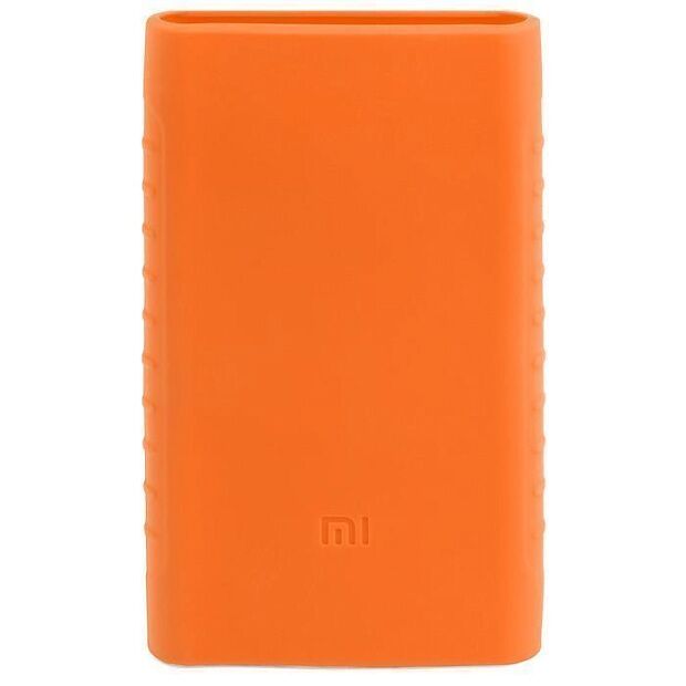 Силиконовый чехол для Xiaomi Mi Power Bank 2C 20000 mAh (Orange/Оранжевый) - 3