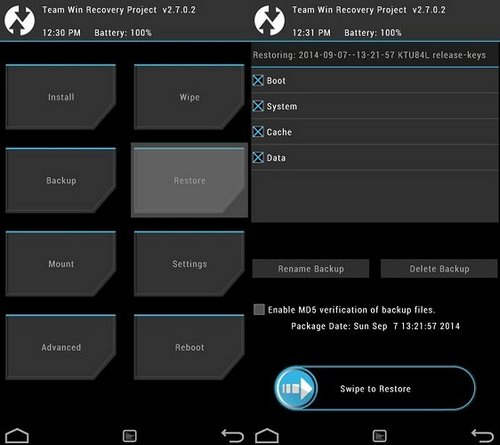 Перепрошивка смартфона при помощи TWRP Установка новой прошивки через TWRP